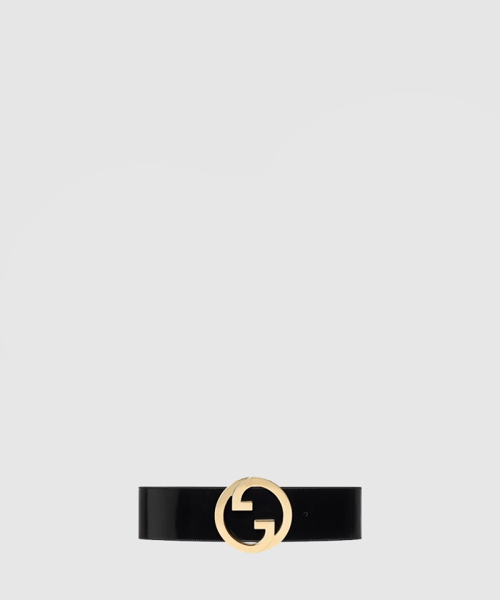 [GUCCI-구찌]버클 더블 G 와이드 벨트 751534