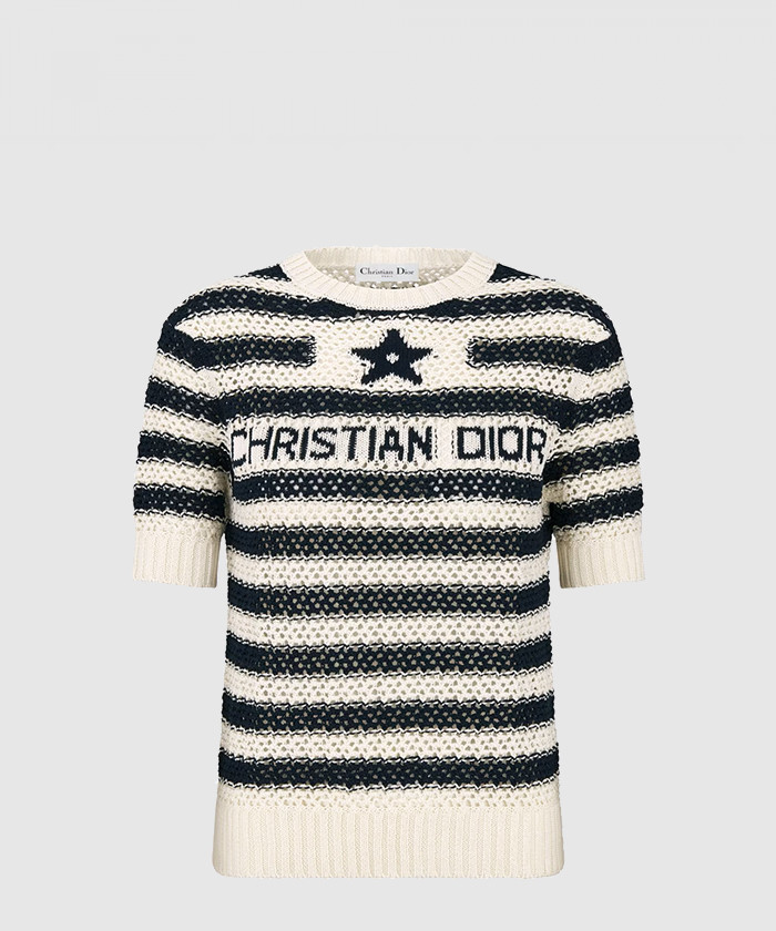 [DIOR-디올]마리니에르 반소매 스웨터 424S9