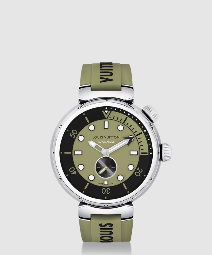 [LOUIS VUITTON-루이비통]땅부르 스트리트 다이버 오토매틱 44 QA173A