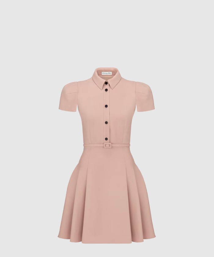 [DIOR-디올]플레어 벨트 드레스 411R9