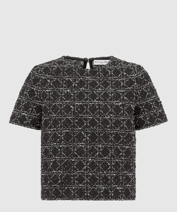 [DIOR-디올]매크로까나쥬 반소매 탑 424S3