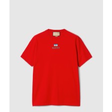 [GUCCI-구찌]자수 코튼 저지 티셔츠 785345