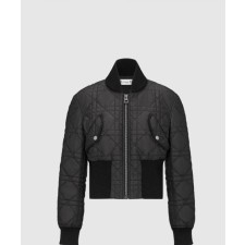 [DIOR-디올]매크로까나쥬 크롭 봄버 재킷 327C1