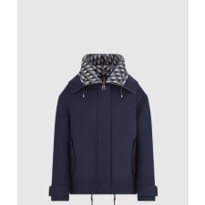 [DIOR-디올]지퍼 후드 피코트 310C5