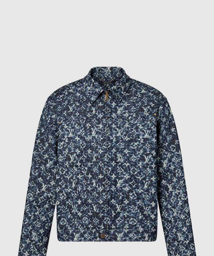 [LOUIS VUITTON-루이비통]모노그램 데님 워크웨어 재킷 1ABJAM