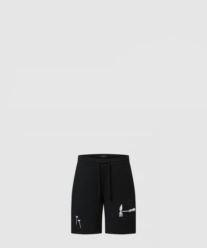 [LOUIS VUITTON-루이비통]툴 엠브로이더리 쇼츠 1AB6EM