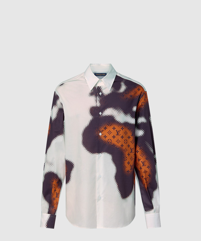 [LOUIS VUITTON-루이비통]롱 슬리브드 코튼 셔츠 1AFAWL
