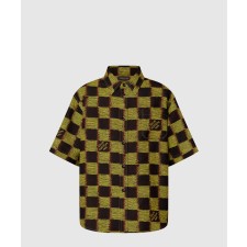 [LOUIS VUITTON-루이비통]쇼트 슬리브드 프린티드 코튼 셔츠 1AFAW9