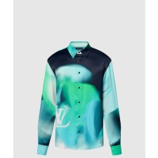 [LOUIS VUITTON-루이비통]프린티드 실크 블렌드 셔츠 1AFAUX