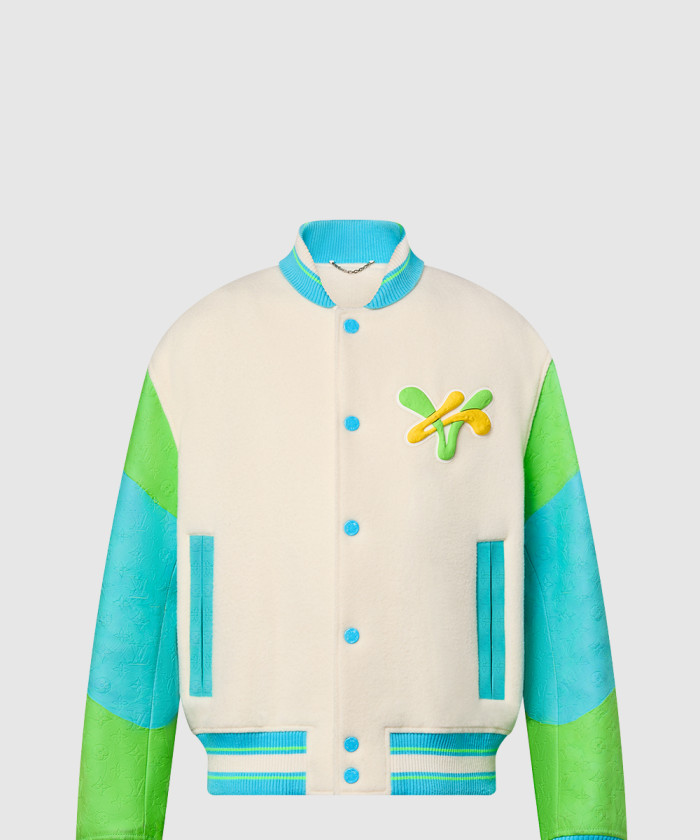 [LOUIS VUITTON-루이비통]레인보우 플레이그라운드 바시티 블루종 1AB96I