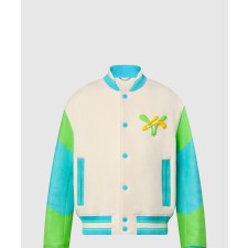 [LOUIS VUITTON-루이비통]레인보우 플레이그라운드 바시티 블루종 1AB96I