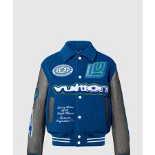 [LOUIS VUITTON-루이비통]엠브로이더드 바시티 블루종 1ABZM4