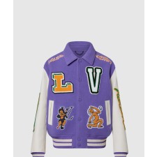 [LOUIS VUITTON-루이비통]멀티 패치 믹스드 레더 바시티 블루종 1AAHH5