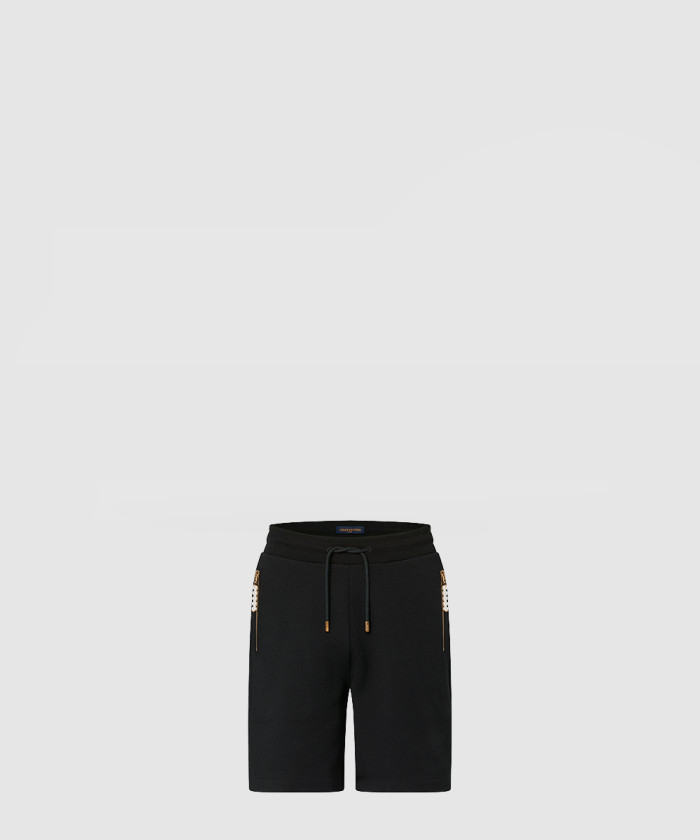 [LOUIS VUITTON-루이비통]엠브로이더드 저지 쇼츠 1AFJGM