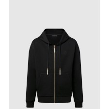 [LOUIS VUITTON-루이비통]엠브로이더드 저지 집 스루 후디 1AFJGD