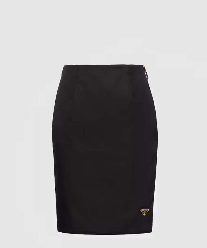 [PRADA-프라다]리나일론 펜슬 스커트 21H964