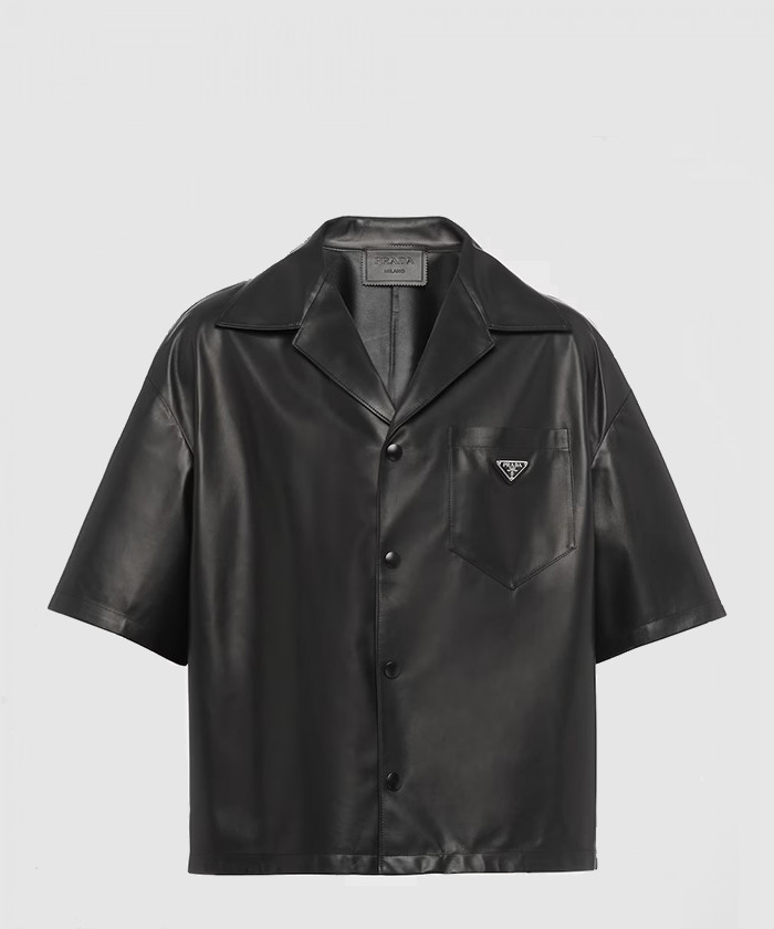 [PRADA-프라다]나파 가죽 셔츠 UPC176