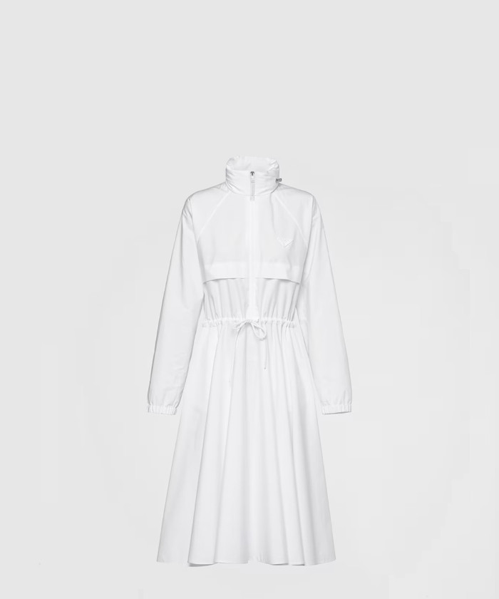 [PRADA-프라다]포플린 블라우스 드레스 P3K05R