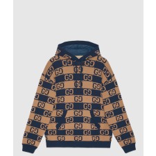 [GUCCI-구찌]GG 코튼 자카드 후드 점퍼 752097