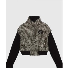 [GUCCI-구찌]재킷 GG 디테일 부클 울 재킷 761703