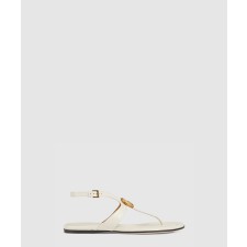 [GUCCI-구찌]더블 G T-스트랩 샌들 ‎746030