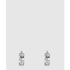 [GUCCI-구찌]스크립트 후프 귀걸이 797205