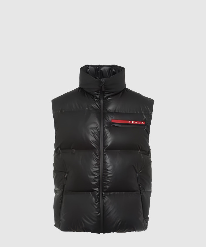 [PRADA-프라다]나일론 다운 베스트 SGB275