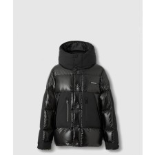 [BURBERRY-버버리]구스다운 후드 배색 숏 패딩 80606621