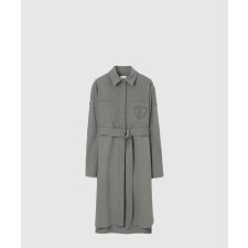[BURBERRY-버버리]레터 그래픽 스트레치 울 셔츠 드레스 80719151