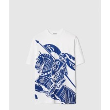 [BURBERRY-버버리]프린트 코튼 티셔츠 80778891