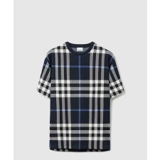 [BURBERRY-버버리]체크 코튼 티셔츠 80706681