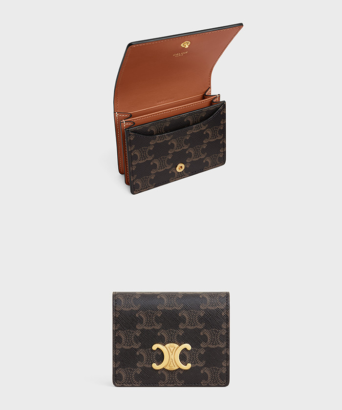 [CELINE-셀린느]트리오페 반지갑 10M122