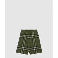 [BURBERRY-버버리]체크 실크 울 쇼츠 80431561
