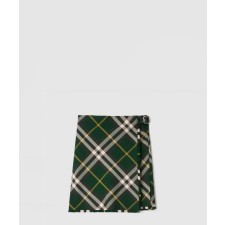 [BURBERRY-버버리]체크 울 킬트 80830161