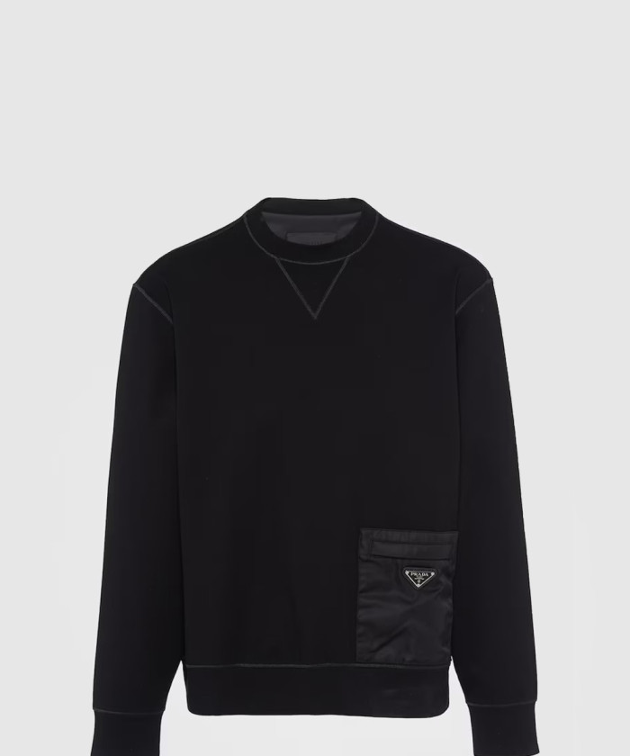 [PRADA-프라다]테크니컬 패브릭 스웨트셔츠 UJL179