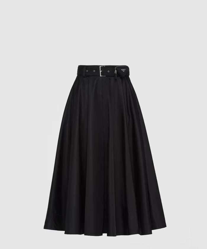 [PRADA-프라다]풀 리나일론 스커트 21H953