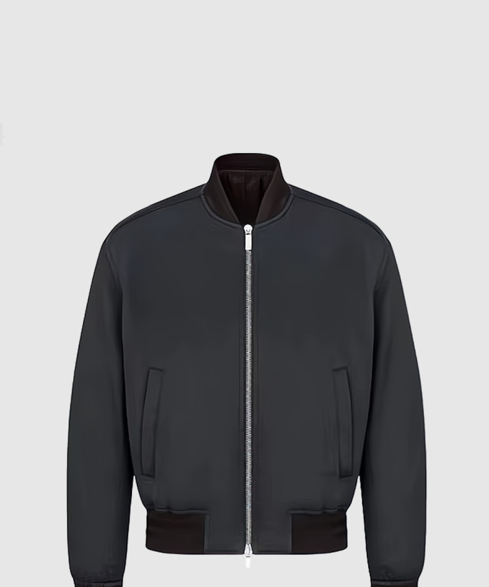 [DIOR-디올]로고 자수 봄버 재킷 143C4