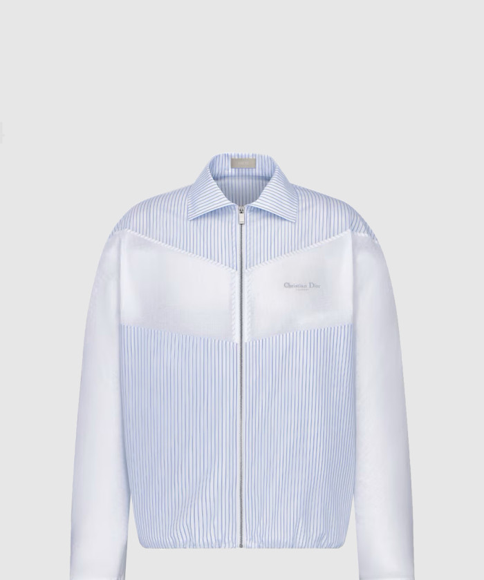 [DIOR-디올]소재 지퍼 셔츠 413C5