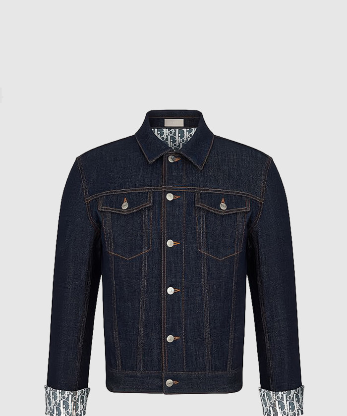 [DIOR-디올]풀셋 오블리크 블루종 청자켓 013D4