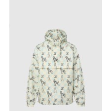 [LOUIS VUITTON-루이비통]다미에 프린티드 후디드 아노락 1AFRCA