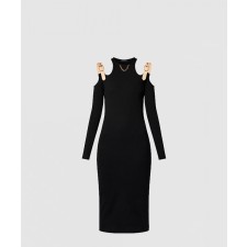 [LOUIS VUITTON-루이비통]아일릿 탭 드레스 1AFGEC