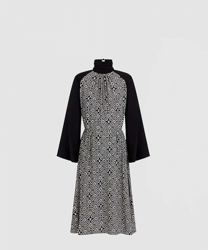 [LOUIS VUITTON-루이비통]그래픽 플리티드 액센트 가운 1A8GUI