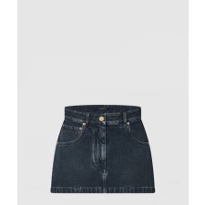 [LOUIS VUITTON-루이비통]데님 미니스커트 1AFLL0