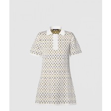 [LOUIS VUITTON-루이비통]파이톤 이펙트 모노그램 자카드 폴로 드레스 1ABDZI