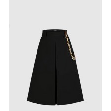 [LOUIS VUITTON-루이비통]플리츠 미디 스커트 1A91W7