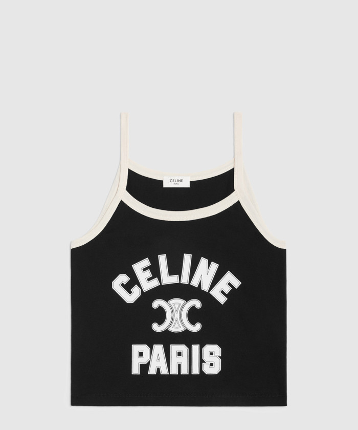 [CELINE-셀린느]탱크 탑 코튼 저지 2X89D5