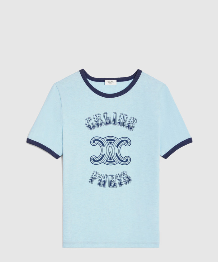 [CELINE-셀린느]티셔츠 코튼 저지 워시드 2X97IA