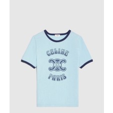 [CELINE-셀린느]티셔츠 코튼 저지 워시드 2X97IA