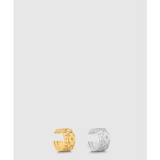 [LOUIS VUITTON-루이비통]나노그램 클립 귀걸이 M01366