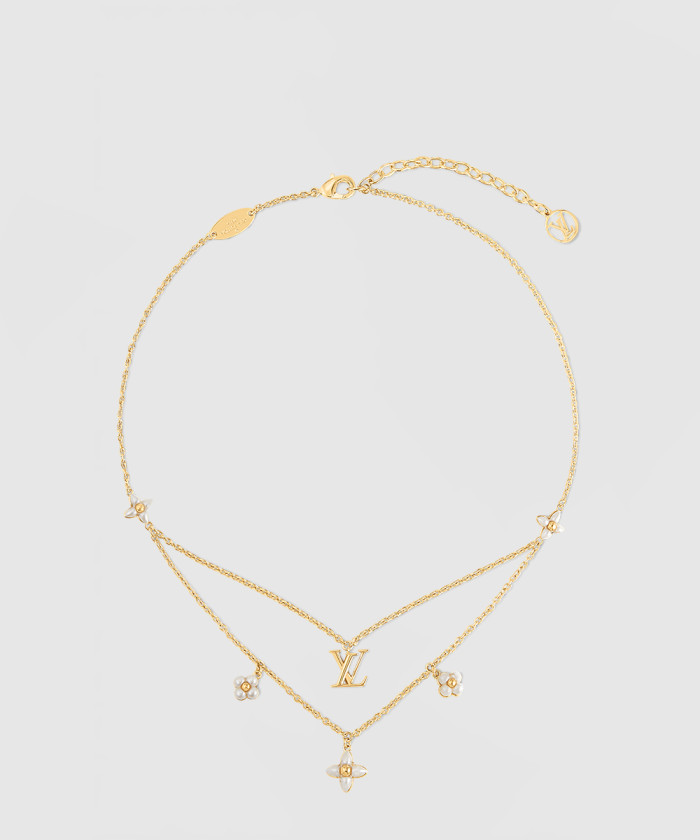 [LOUIS VUITTON-루이비통]플로라그램 목걸이 M00981